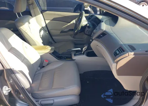 2012 Honda Civic Ex-L from USA, damaged, VIN 19XFB2F95CE053228